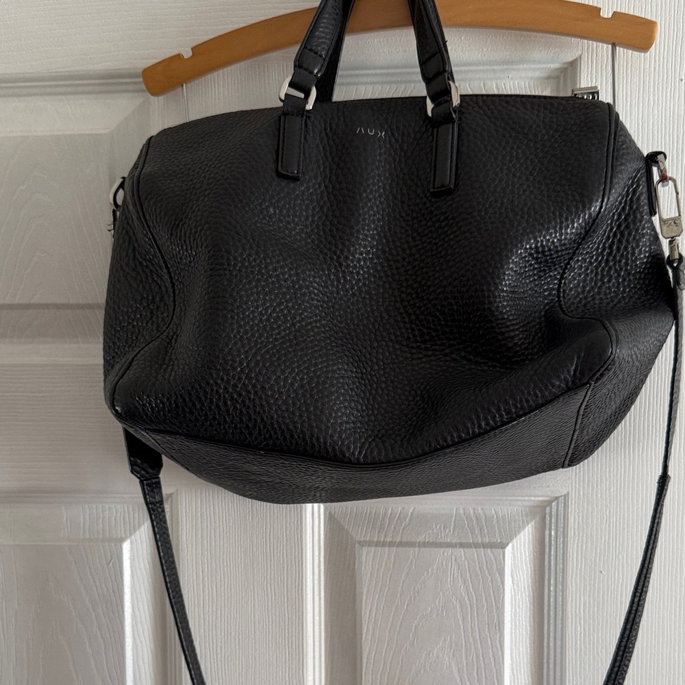 Aritzia Auxiliary pebbled leather bag